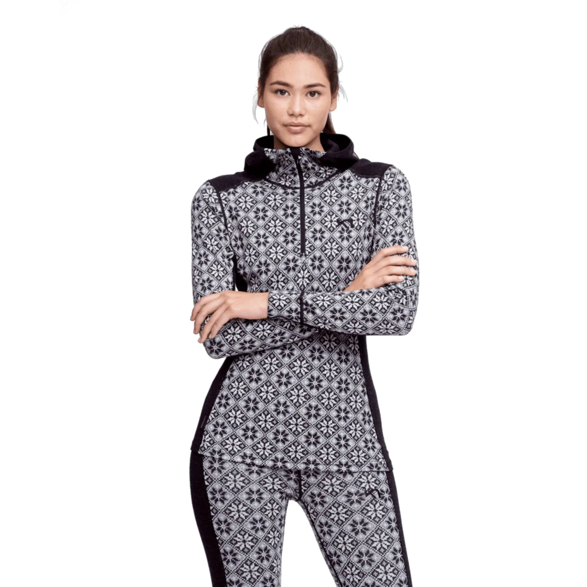 Kari Traa Rose Womens Base Layer Hoodie 2025 - Image 3
