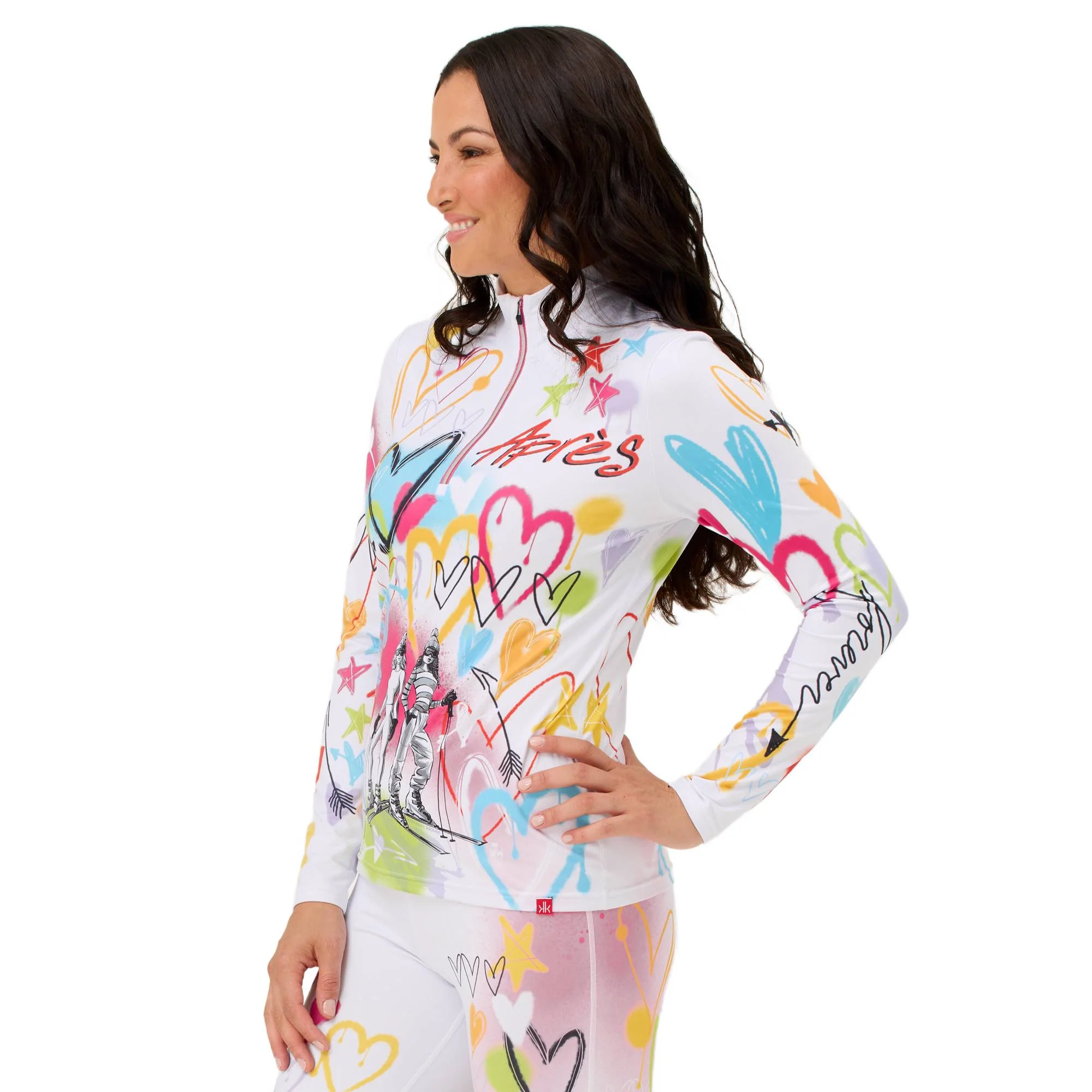 Krimson Klover Graffiti Womens Top 2026 - Image 2