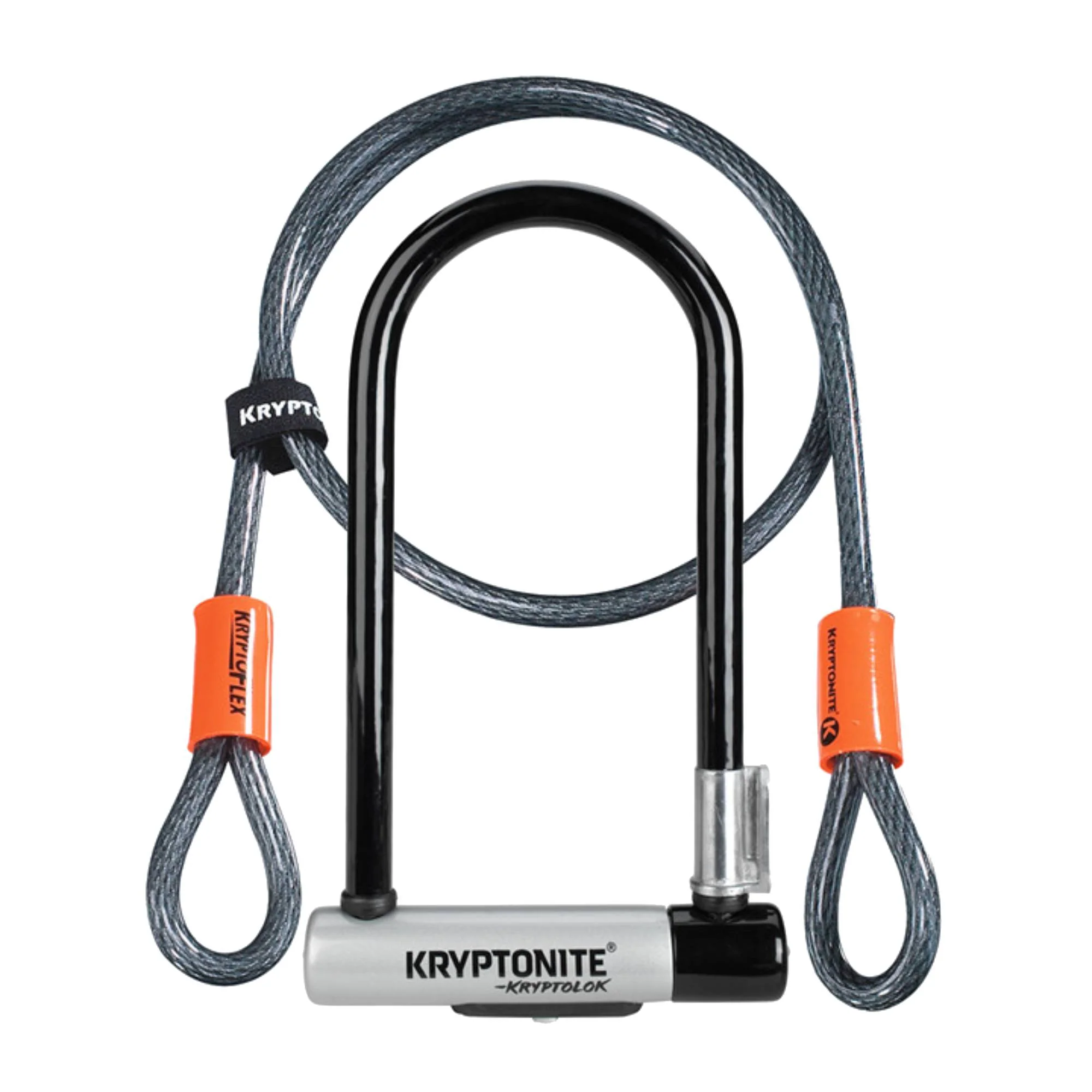 Kryptonite Kryptolock STD Bike Lock with 4' Flex Cable - Image 2