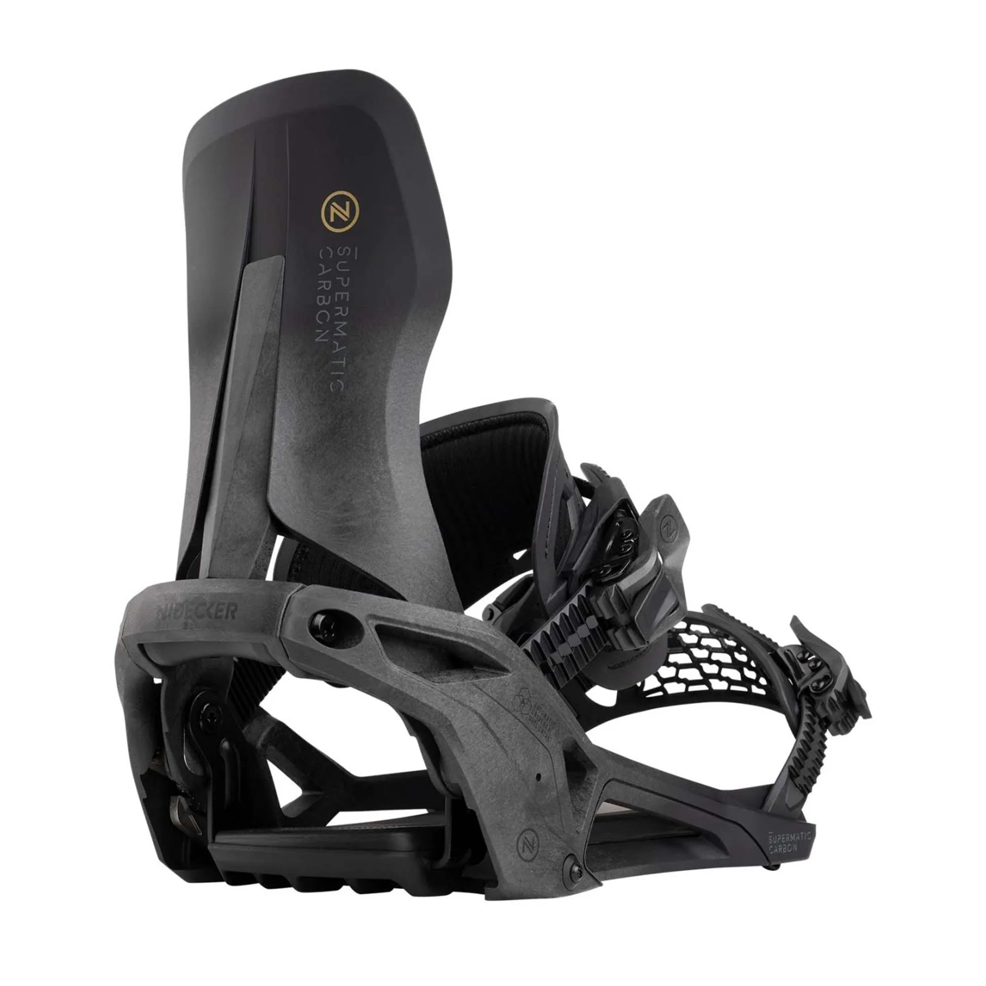 Nidecker Supermatic Carbon Snowboard Bindings 2025 - Image 2