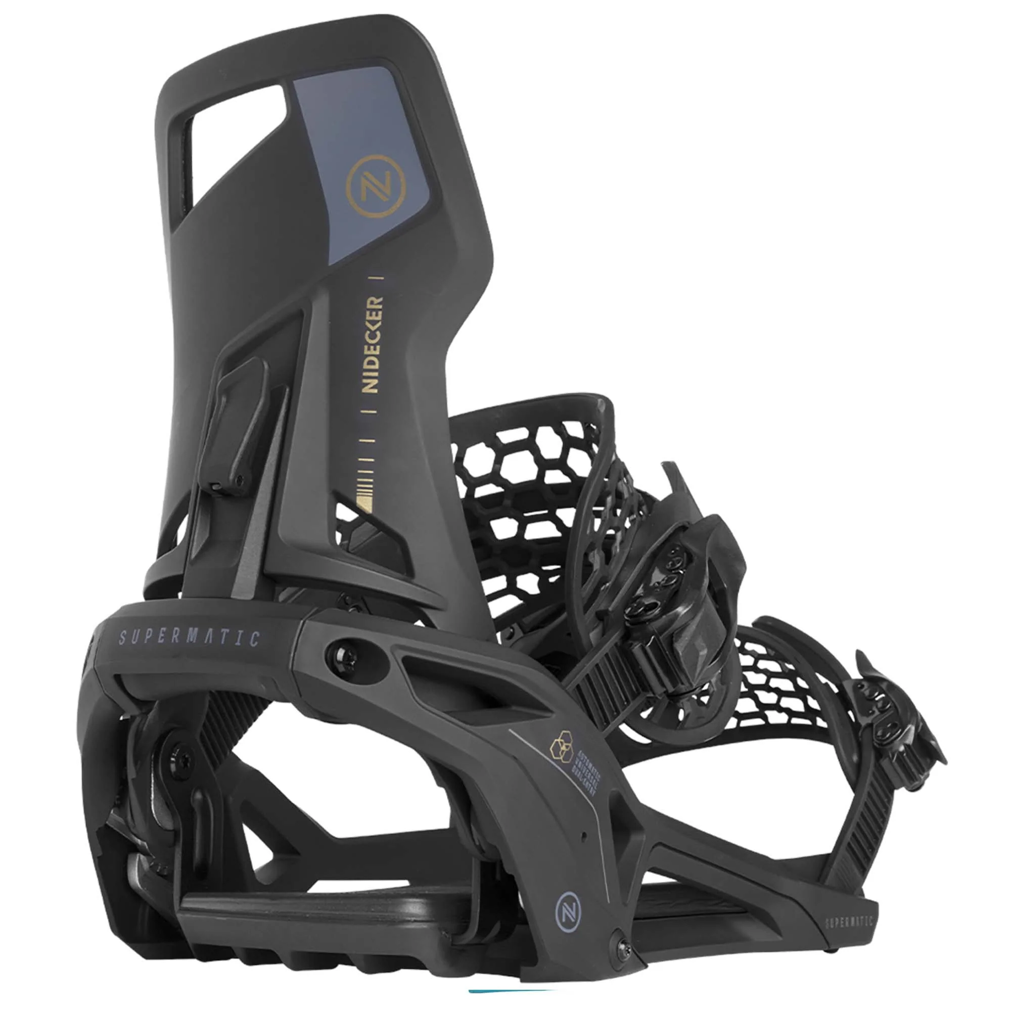 Nidecker Supermatic Snowboard Bindings 2025 - Image 4
