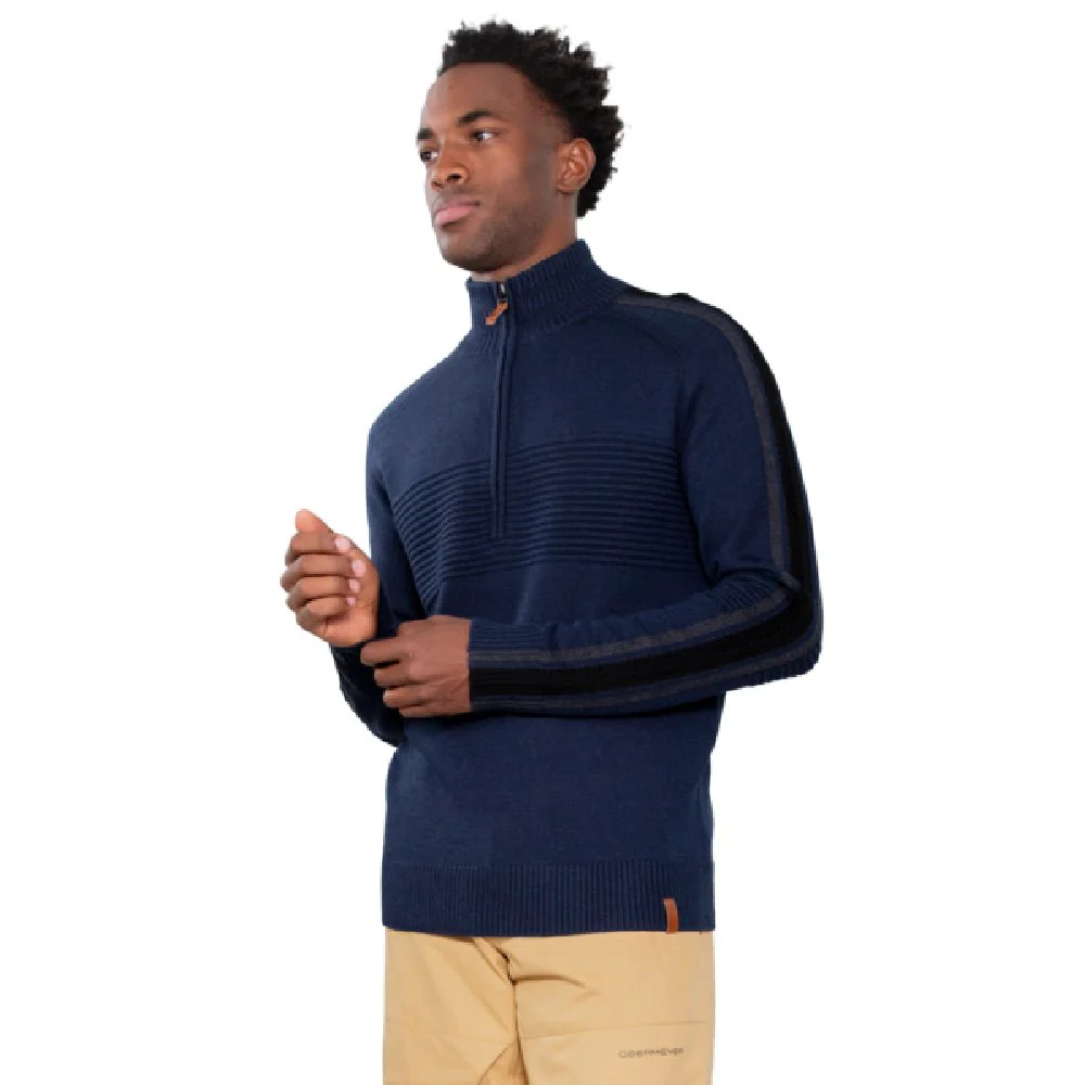 Obermeyer Vince Mens Half Zip Sweater 2023 - Image 4
