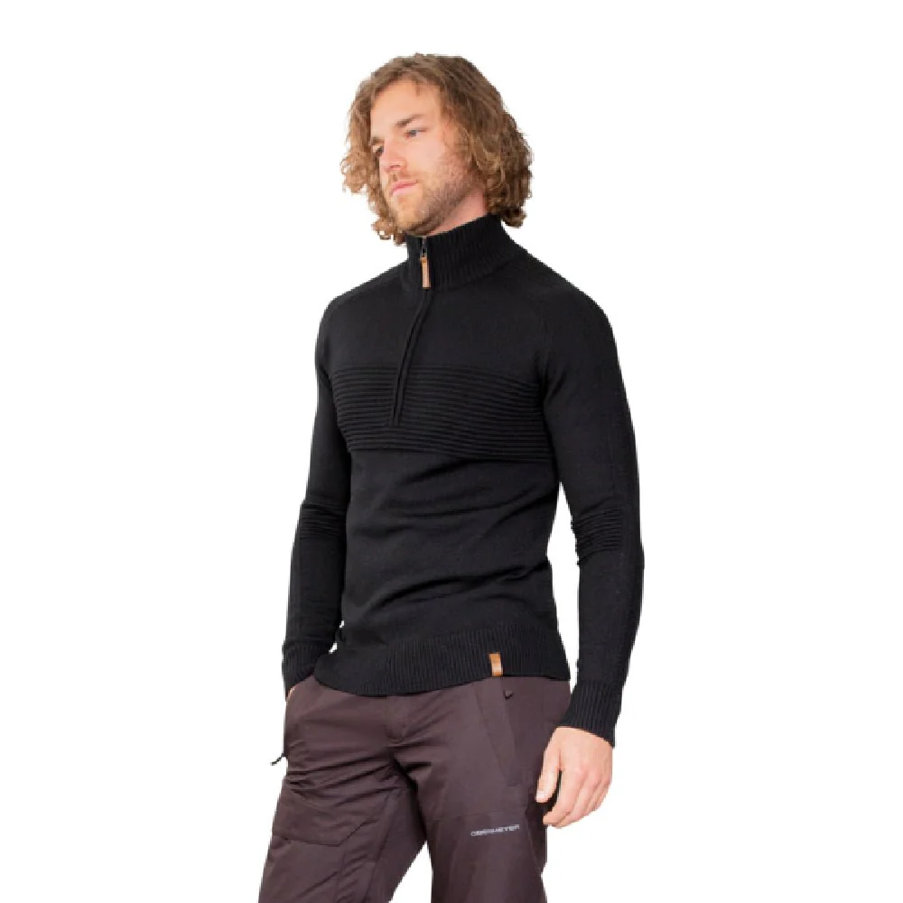 Obermeyer Vince Mens Half Zip Sweater 2023 - Image 6