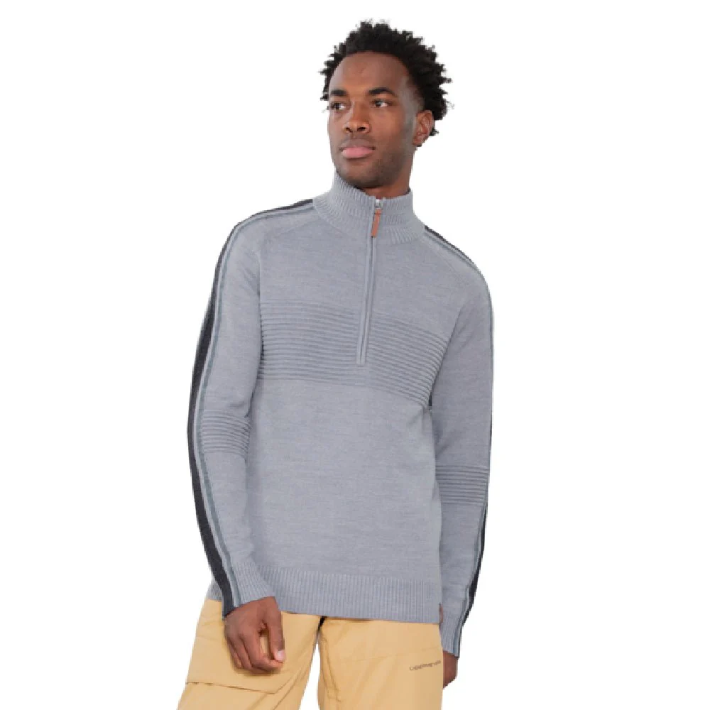 Obermeyer Vince Mens Half Zip Sweater 2023 - Image 8
