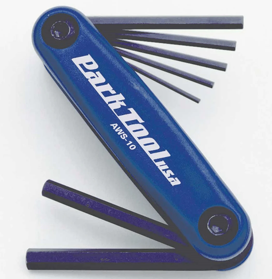 Park Tool AWS10 Folding Hex Wrench Set - Image 3