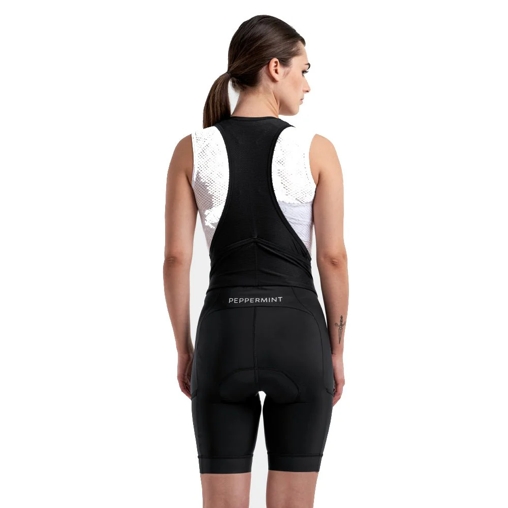 Peppermint Gravel Cargo Womens Bib Short - Image 3