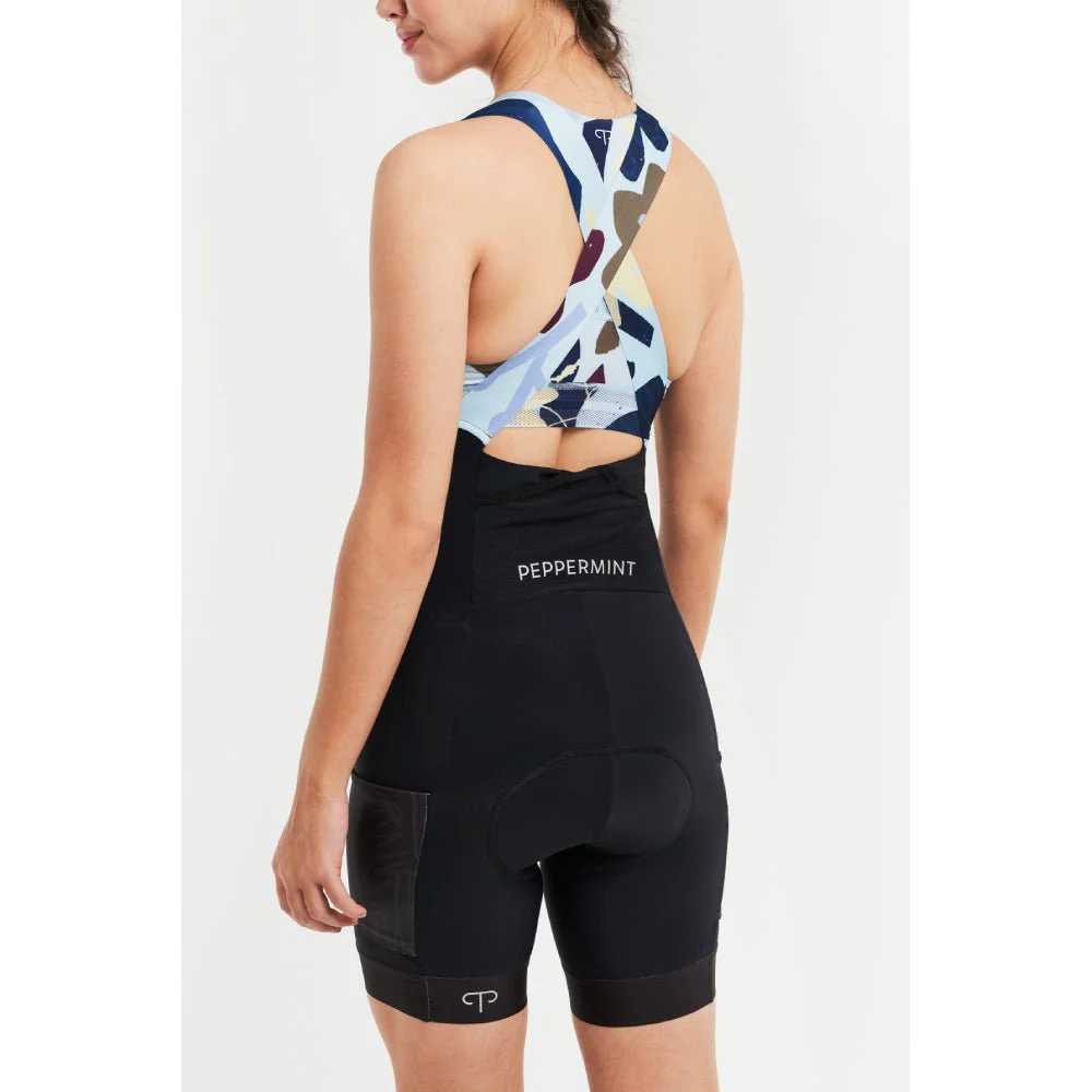 Peppermint Gravel Cargo Womens Bib Short - Image 6