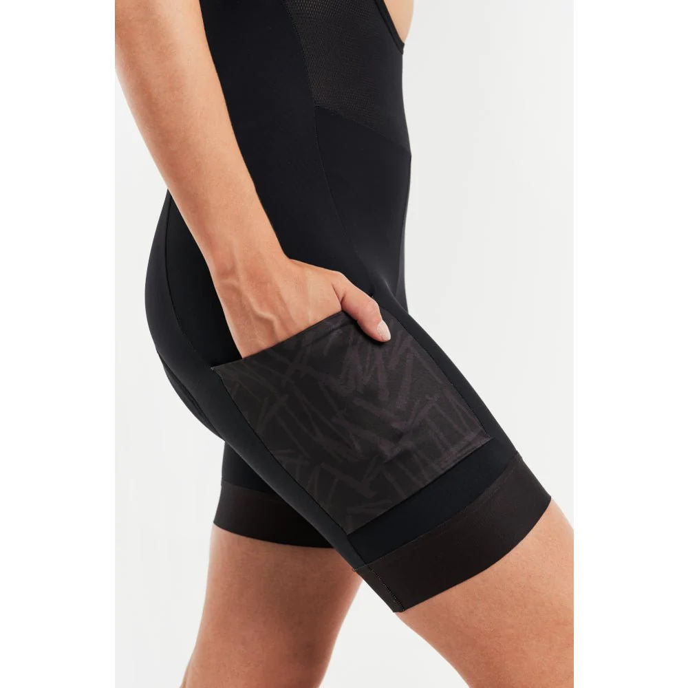 Peppermint Gravel Cargo Womens Bib Short - Image 9