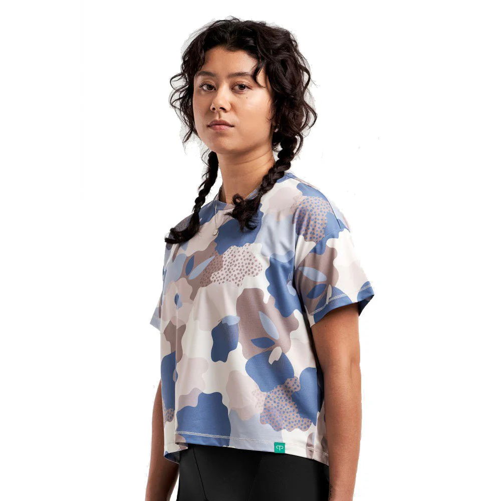 Peppermint Gravel Crop Womens T-Shirt - Image 2