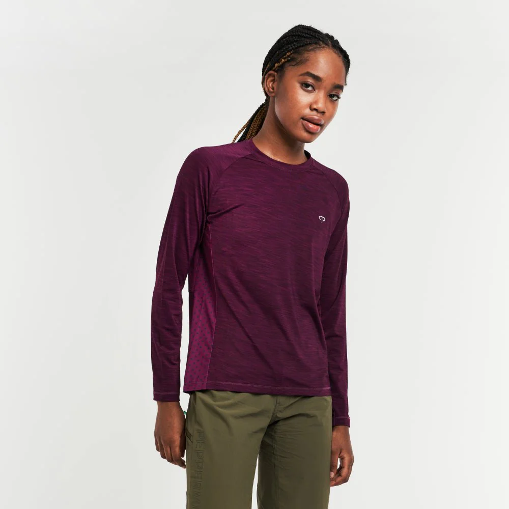 Peppermint MTB Long Sleeve Womens Jersey