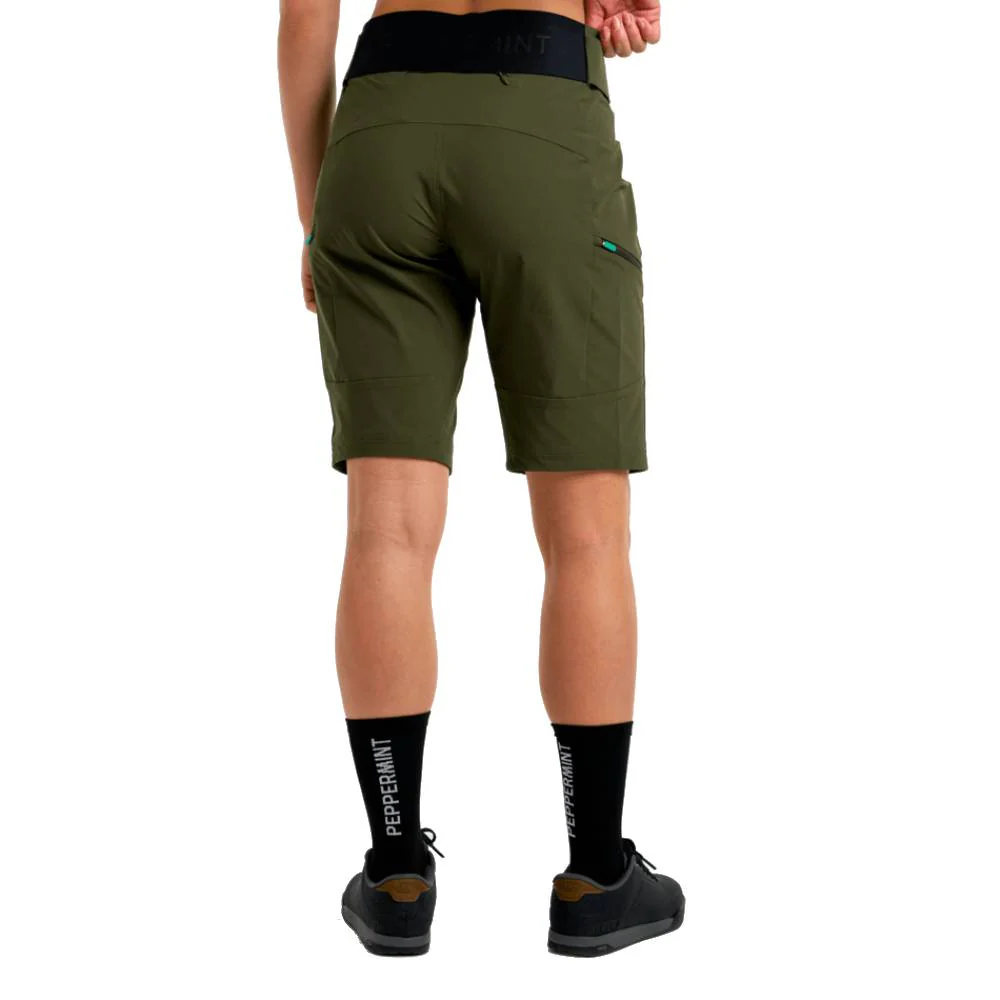 Peppermint MTB Tech Womens Shorts - Image 3