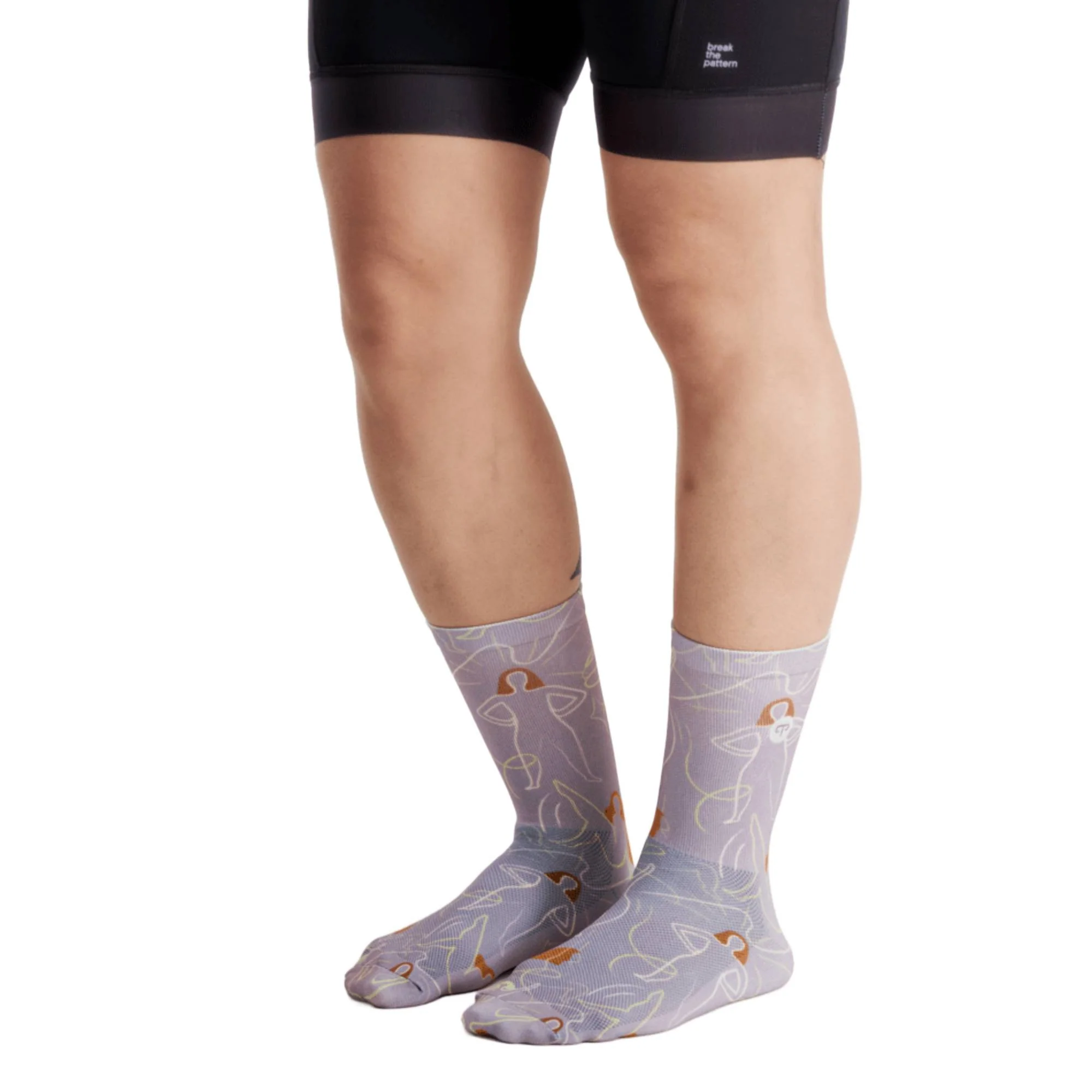 Peppermint Signature Printed Womens Socks - Image 3