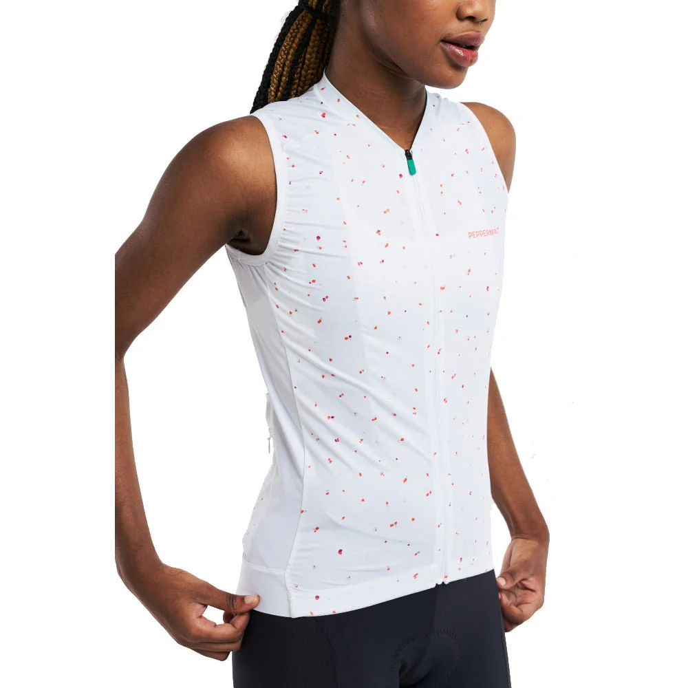 Peppermint Sleeveless Womens Jersey