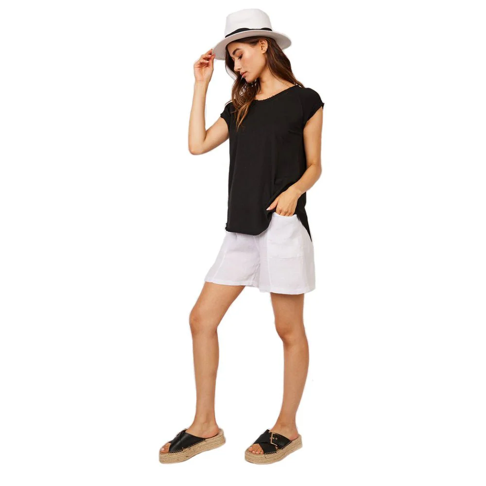Pistache Womens Viscose Short Sleeve Crew Neck 2023 - Image 11