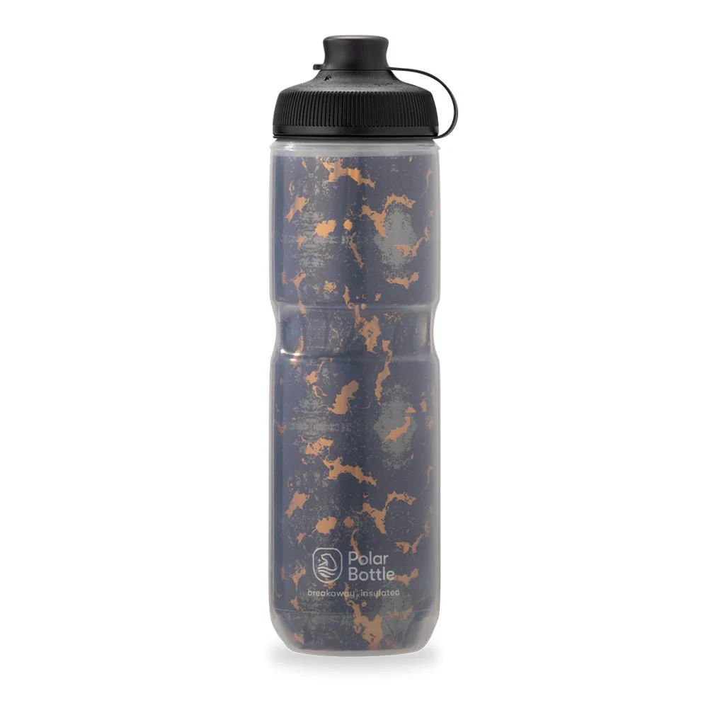 Polar Bottle Breakaway Muck Insul 24oz Charcoal/Copper