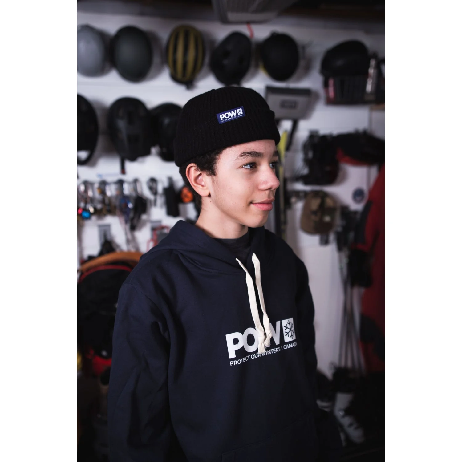 POW Canada Logo Beanie - Image 2