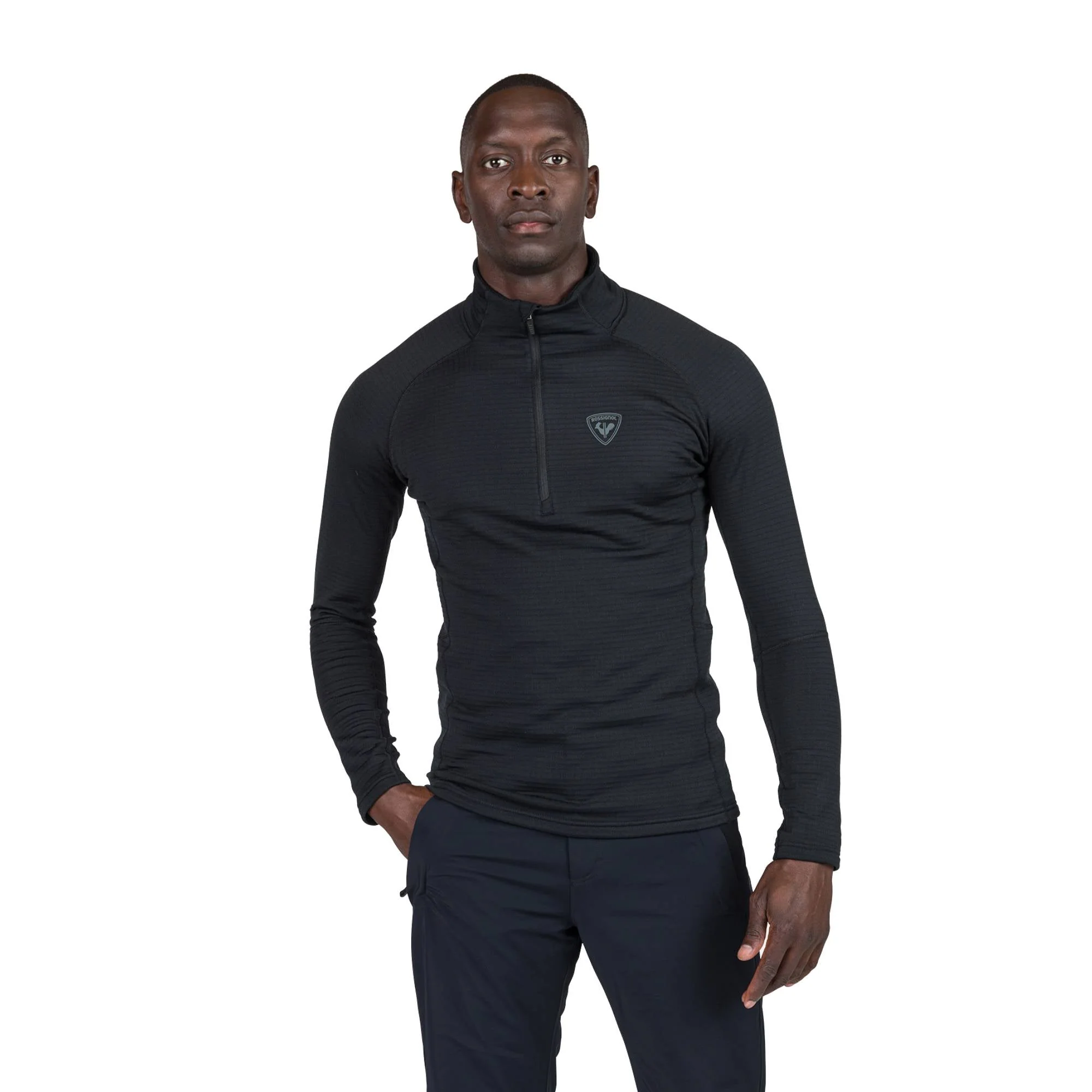 Rossignol Blackside Mens Fleece Half Zip 2025 - Image 3