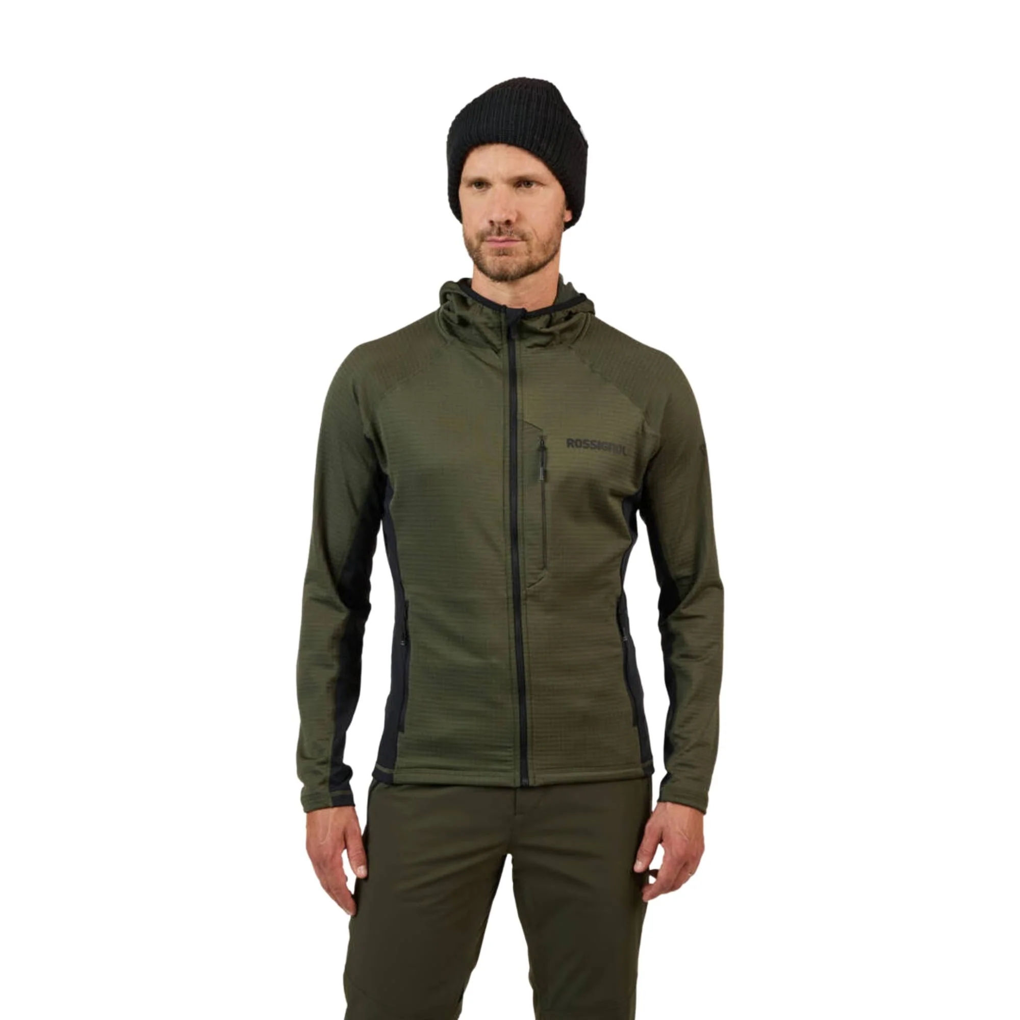 Rossignol Blackside Mens Full Zip Hood Fleece 2027 - Image 6