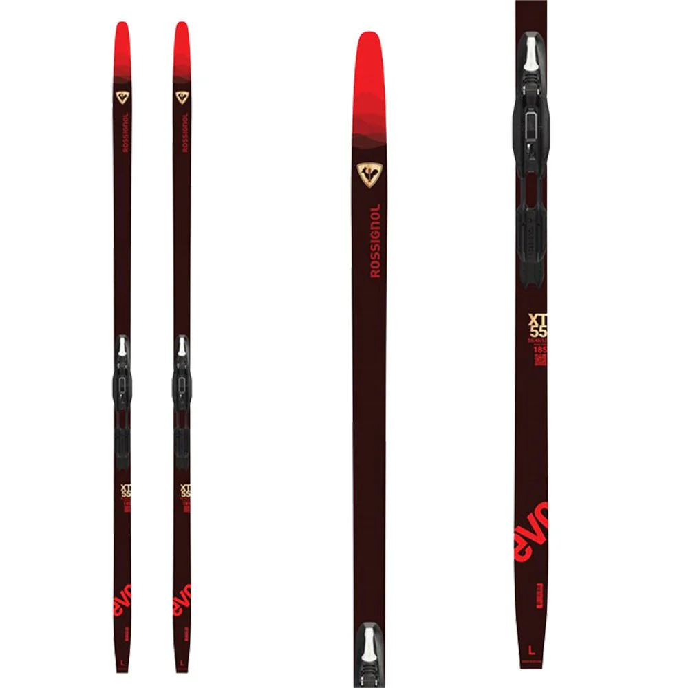 Rossignol EVO XT 55 Positrack Nordic Ski + Tour/Control Step In Binding - Image 3