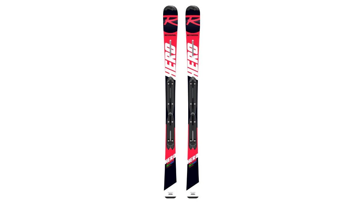 Rossignol Hero Junior Skis + Xpress JR 7 B83 Binding 2019 - Image 2