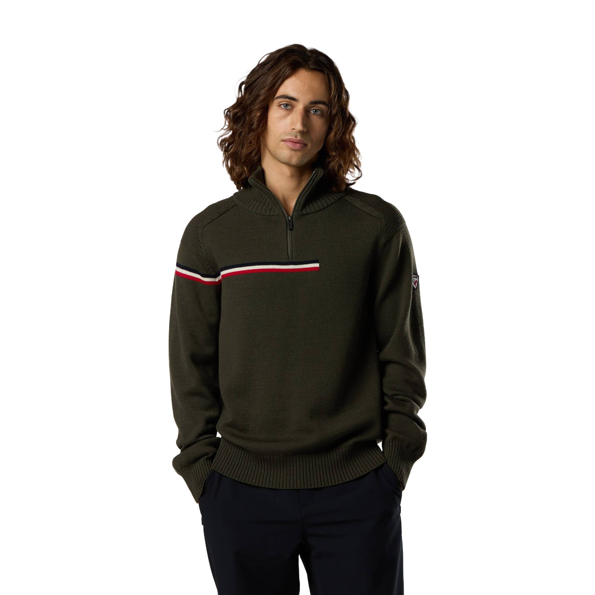 Rossignol Odysseus Mens Half Zip Merino Sweater 2027 - Image 2