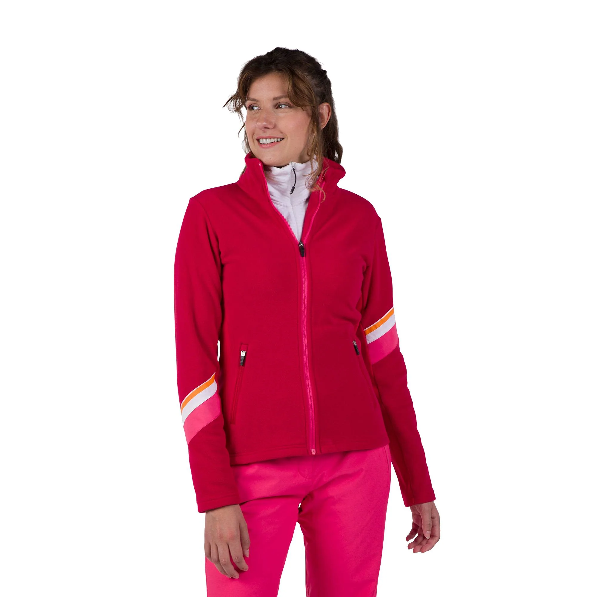Rossignol Strawpile Womens Full Zip Fleece 2025 - Image 10