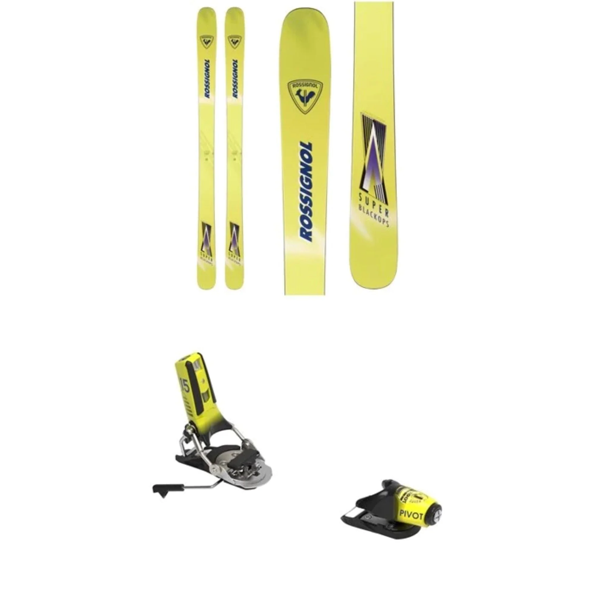 Rossignol Super Blackops Ski + Look Pivot 2.0 15 GW Binding 2026 - Image 2