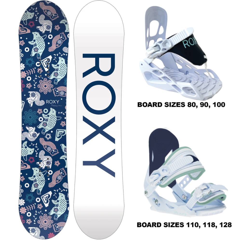 Roxy Poppy Kids Snowboard Package 2024 - Image 2