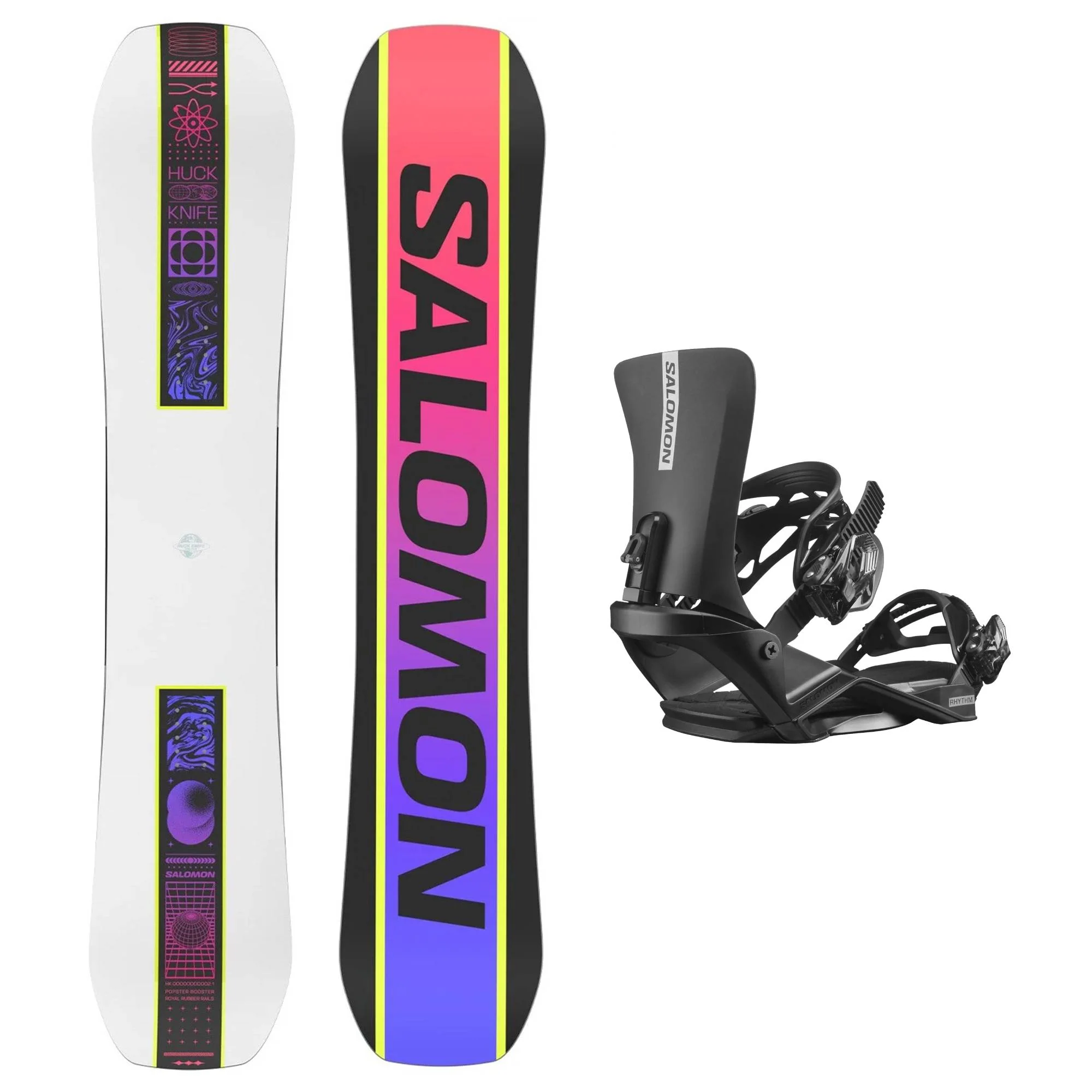 Salomon Huck Knife and Rhythm Bindings 2025