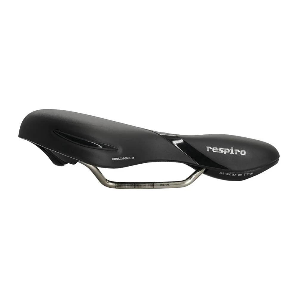 Selle Royal Respiro Athletic Saddle 279 x 159mm Black - Image 2