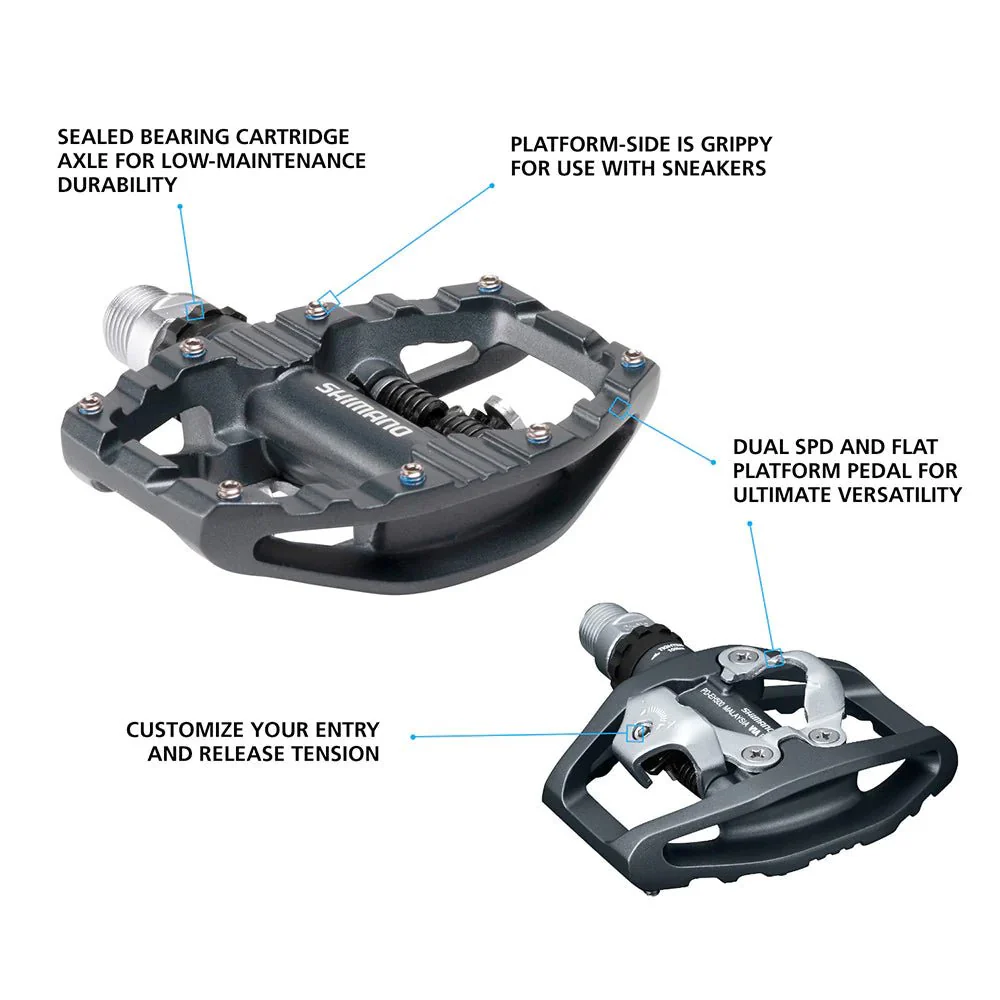 Shimano PD-EH500, SPD Pedal, Light Action , w cleats - Image 2