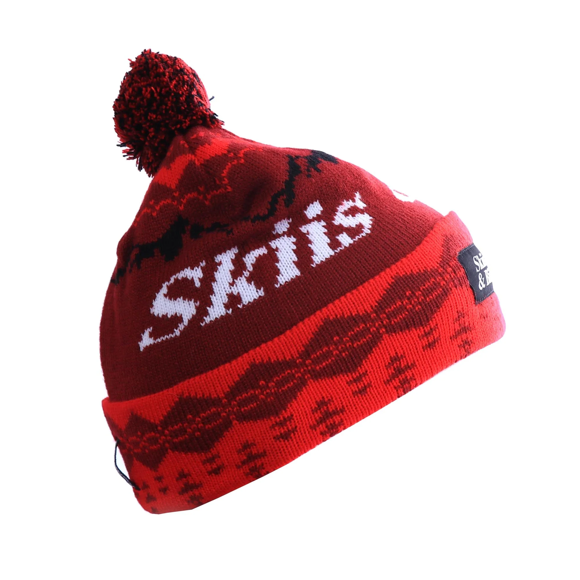 Skiis & Biikes x AOA Knitted Pom Toque - Image 2