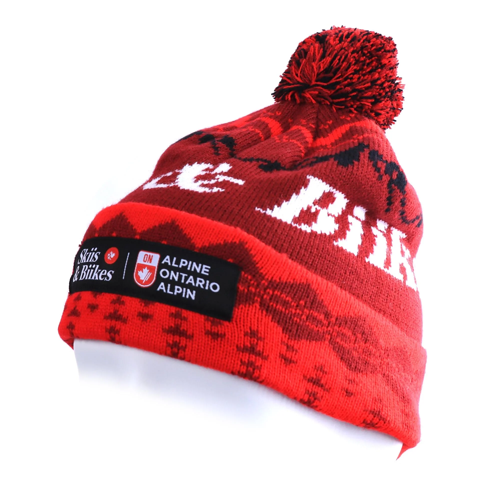 Skiis & Biikes x AOA Knitted Pom Toque - Image 3