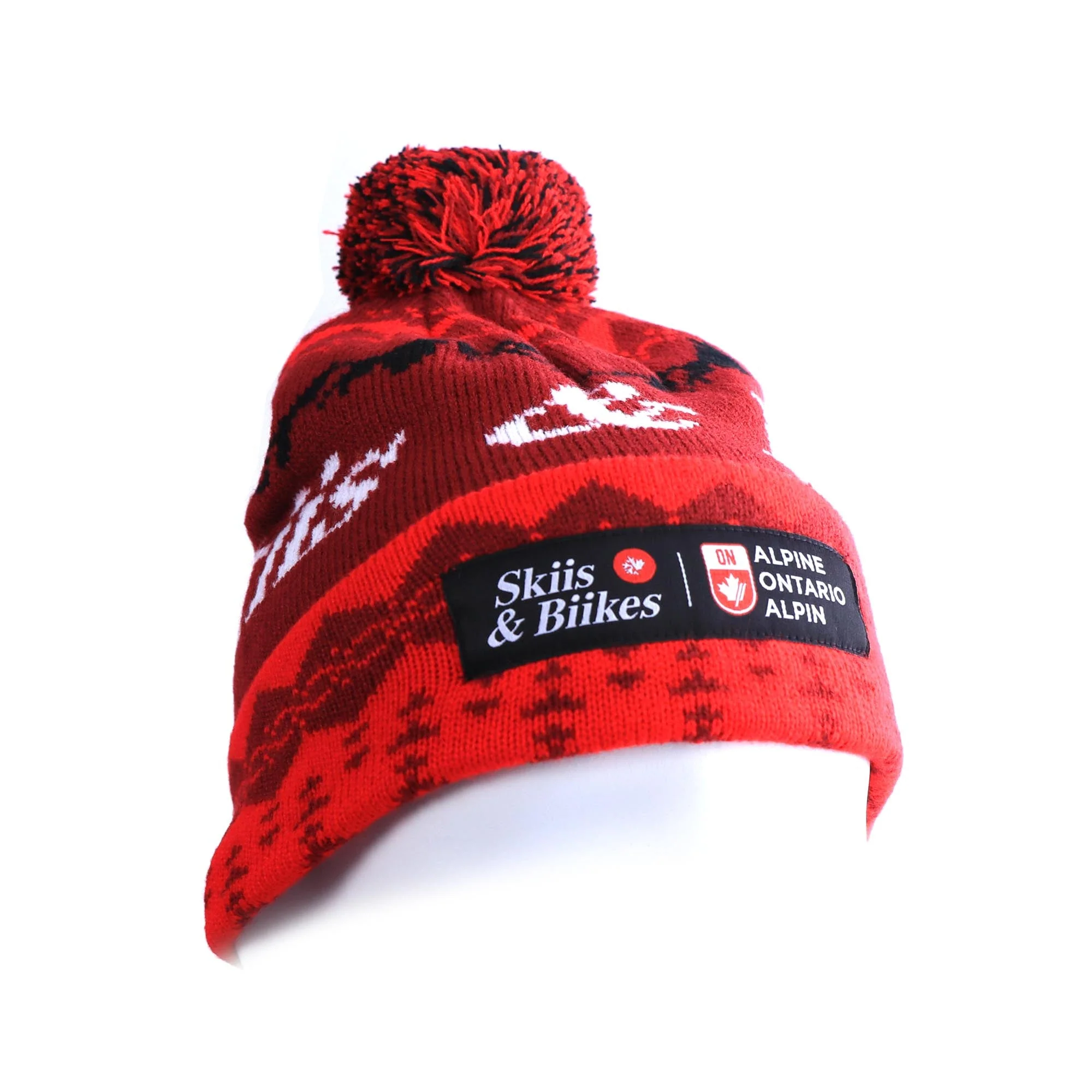 Skiis & Biikes x AOA Knitted Pom Toque - Image 4