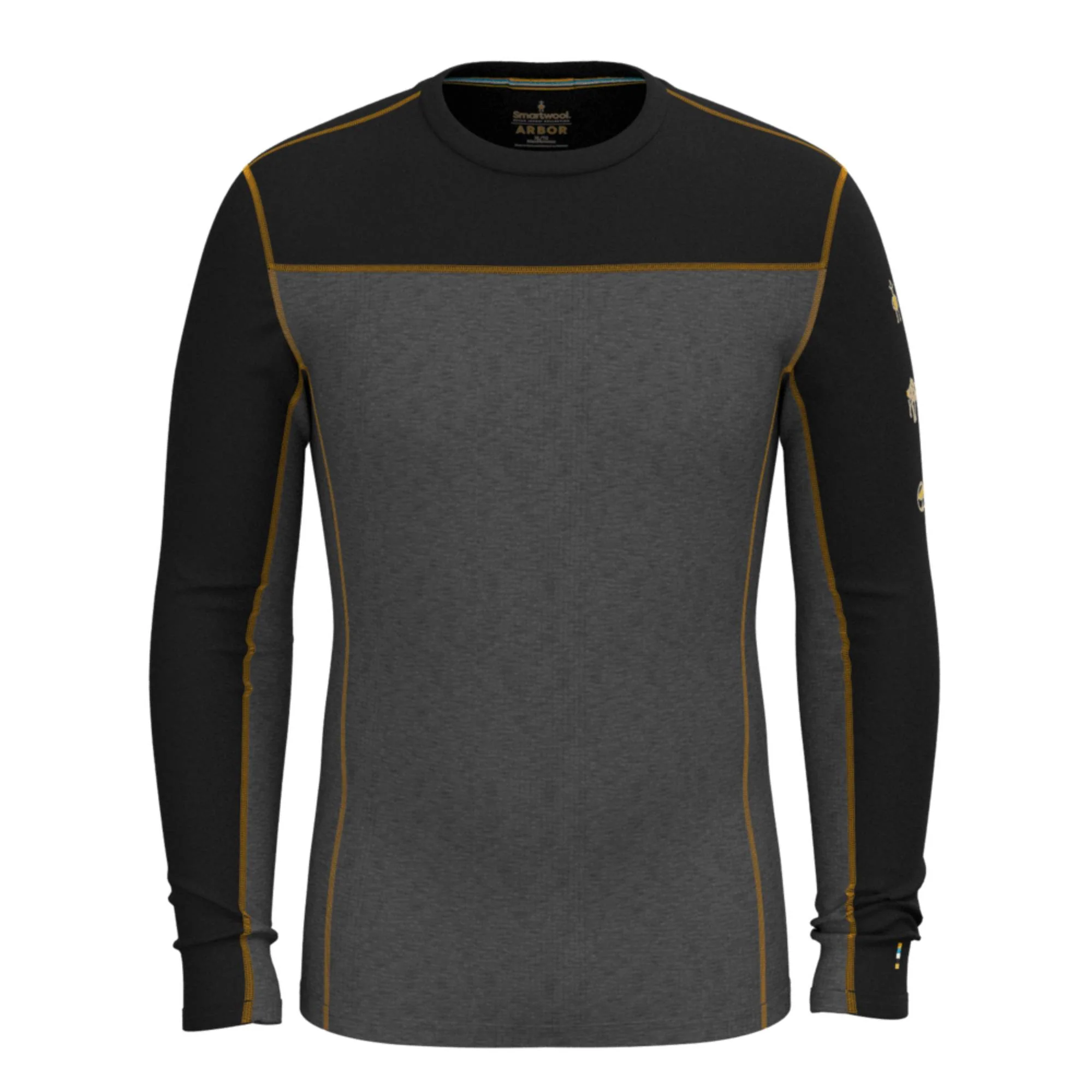 Smartwool Classic Merino Mens Colourblock Crew - Image 2