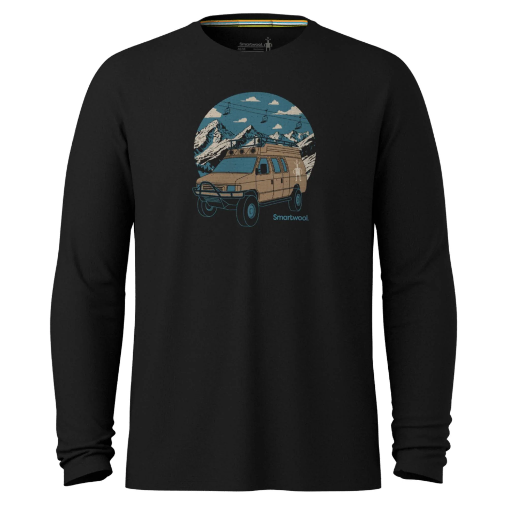 Smartwool First Chair Pursuit Mens Active LS Tee 2027 - Image 4