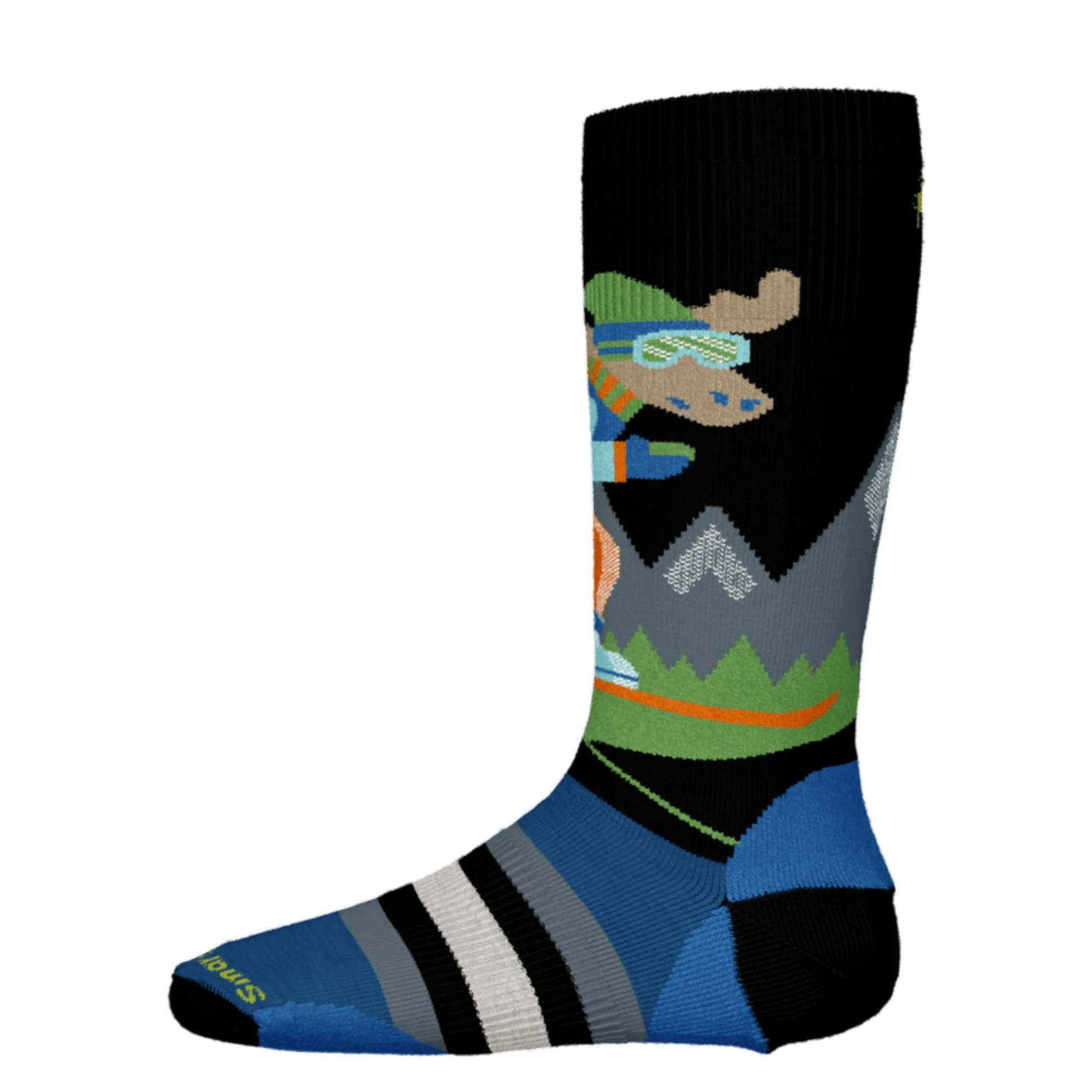 Smartwool Full Cushion Mountain Moose Kids OTC Sock - Image 3