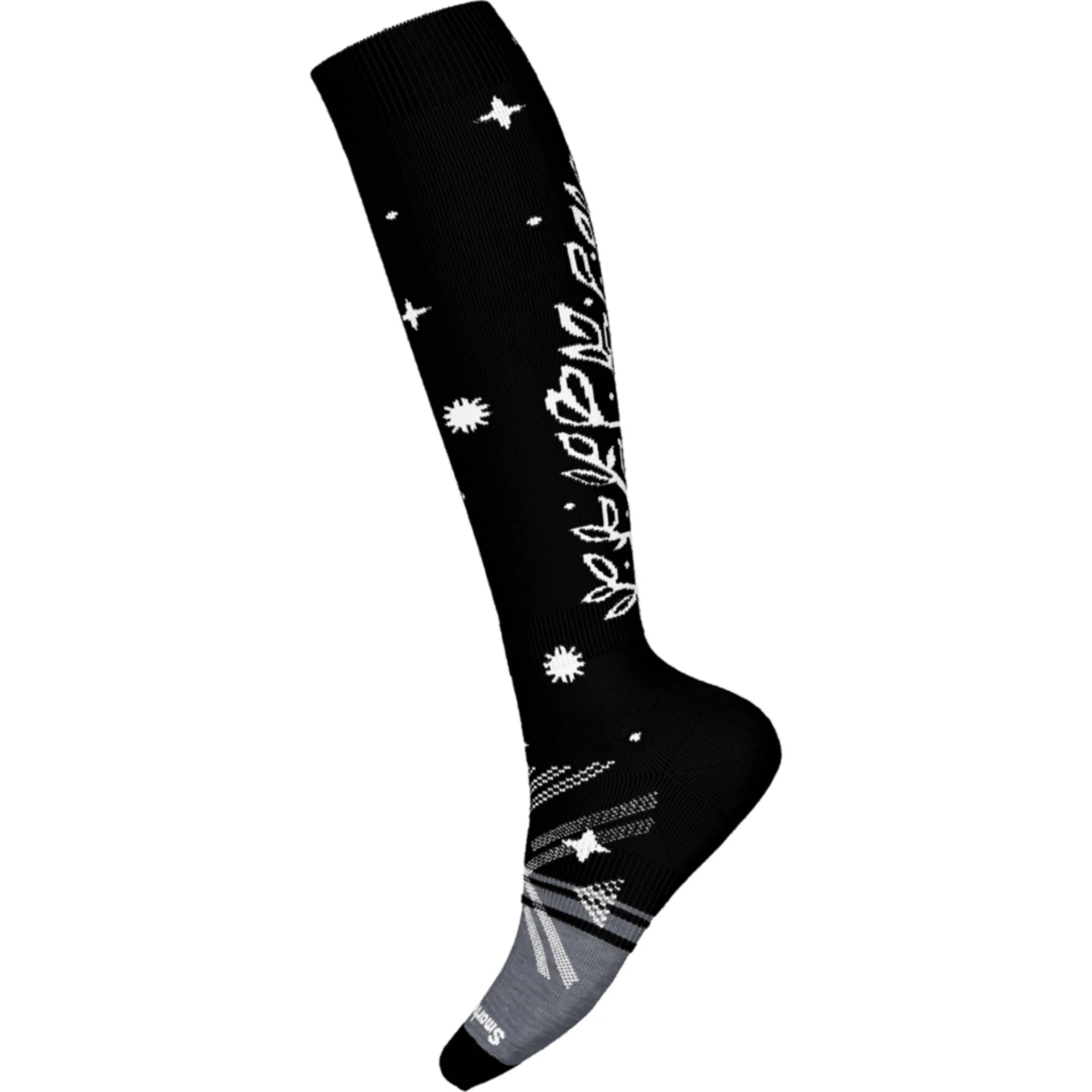 Smartwool Ski Full Cushion Ice Blossom Womens OTC Sock - Image 5