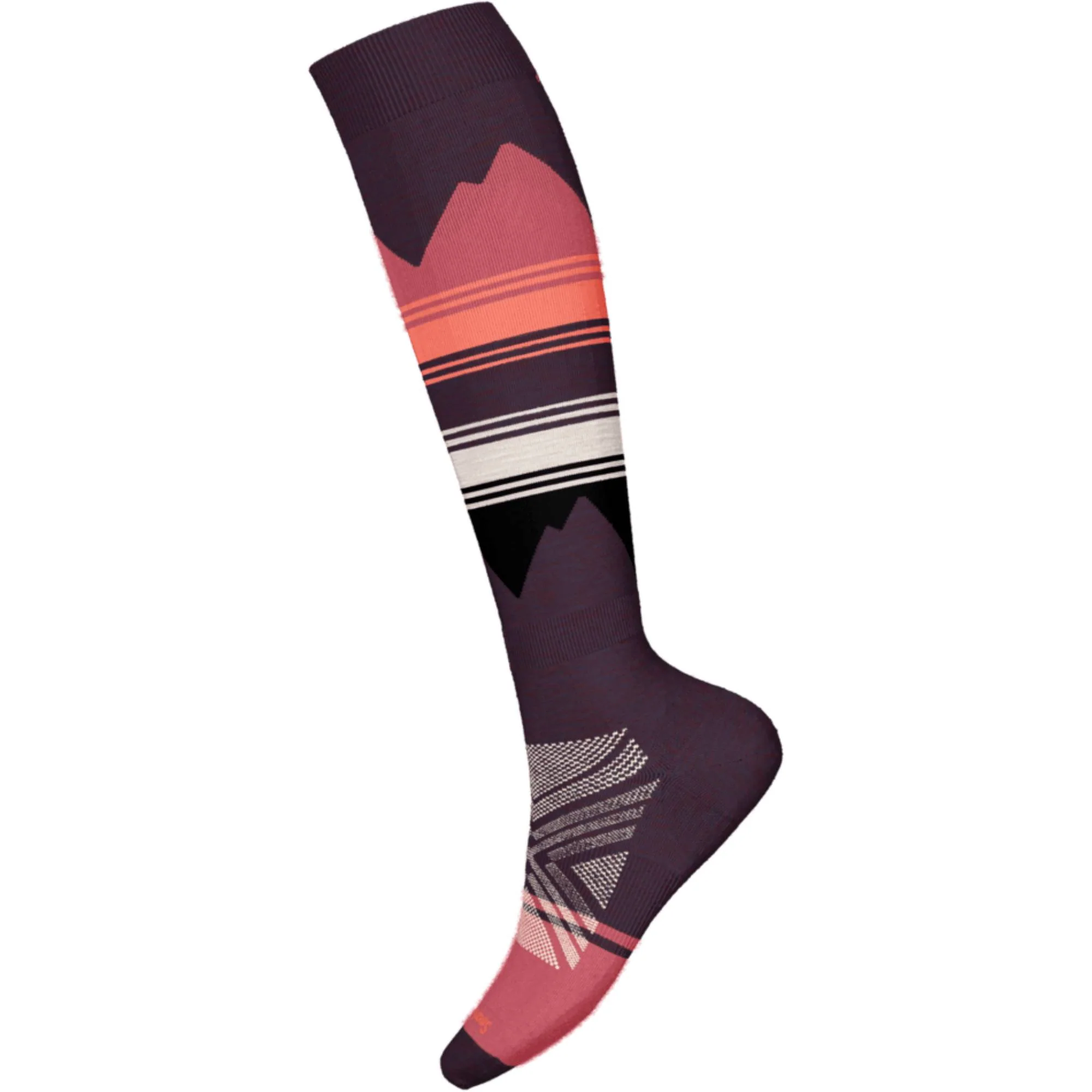 Smartwool Ski Targeted Cushion Womens Pattern OTC Sock - Image 3