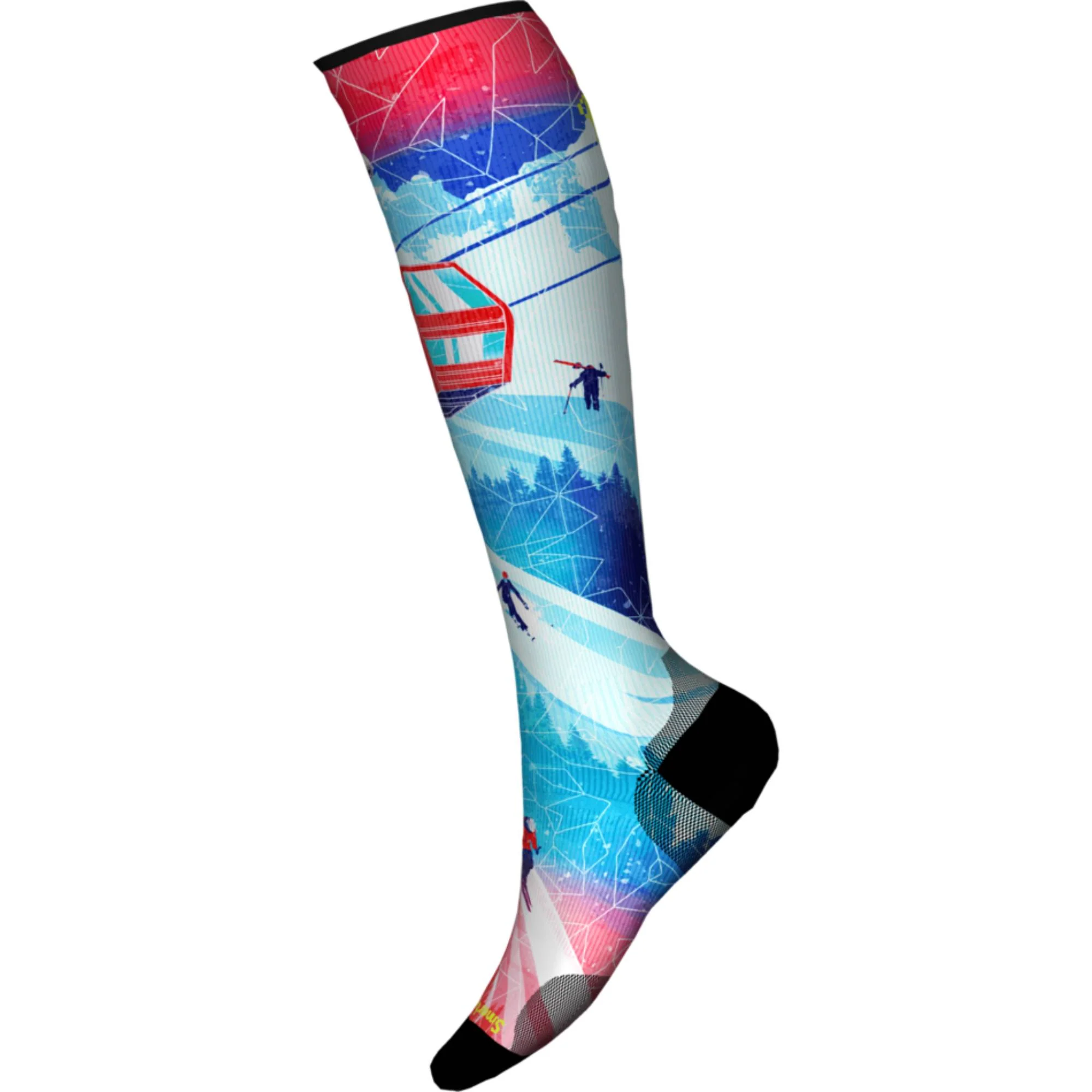 Smartwool Ski Zero Cushion Ski Day Mens OTC Sock - Image 2