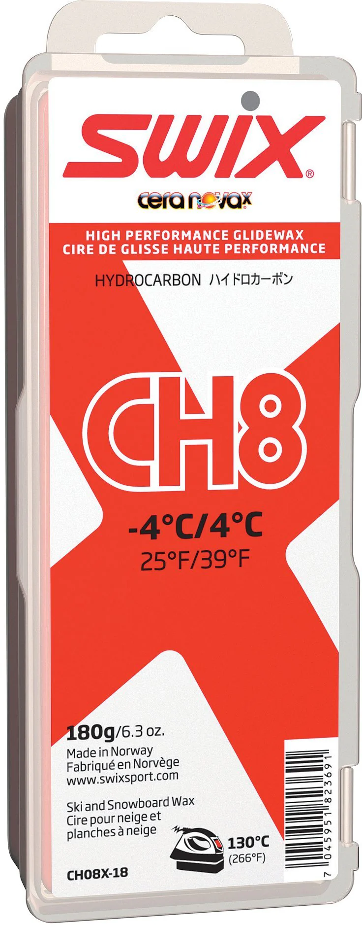 Swix Glidewax CH8X -4degC/4degC - Image 2