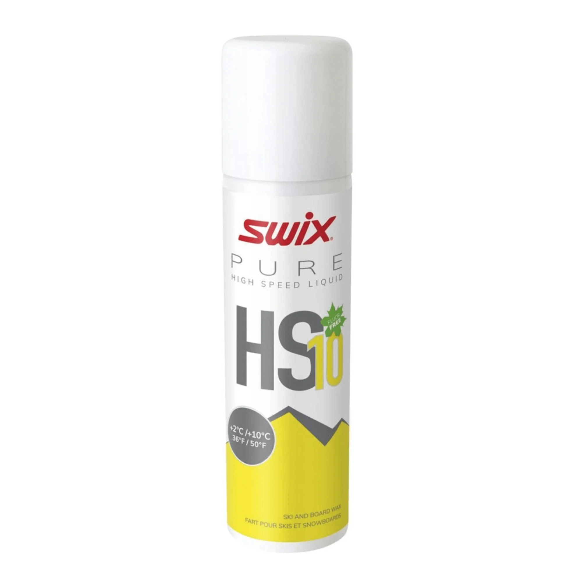 Swix HS10 0c to +10c Liquid Wax