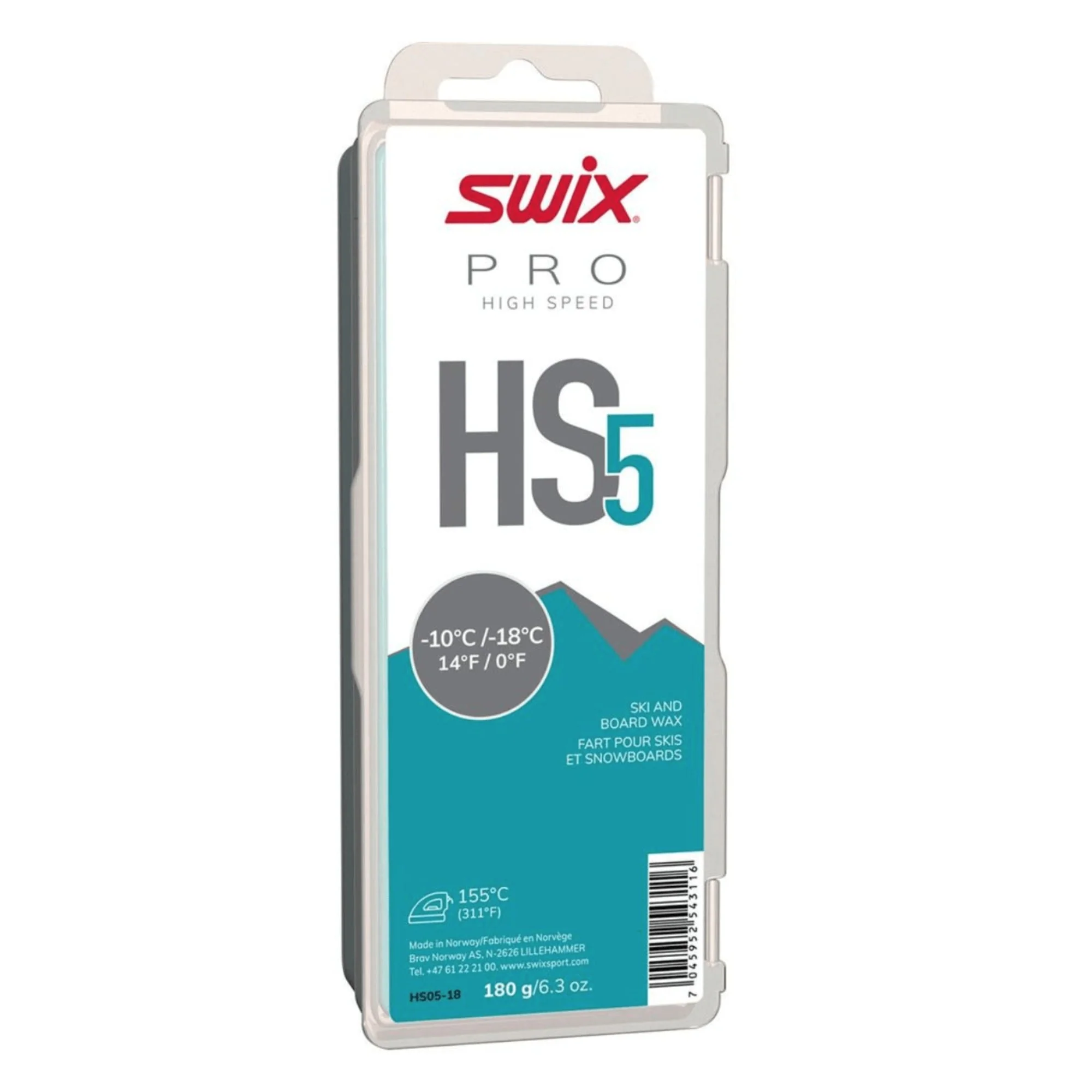 Swix HS5 -10c to -18c Wax - Image 2