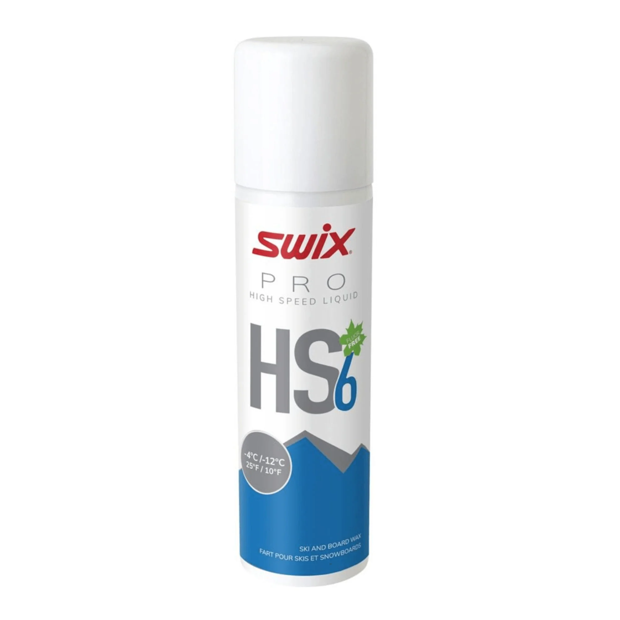 Swix HS6 -4c to -12c Liquid Wax