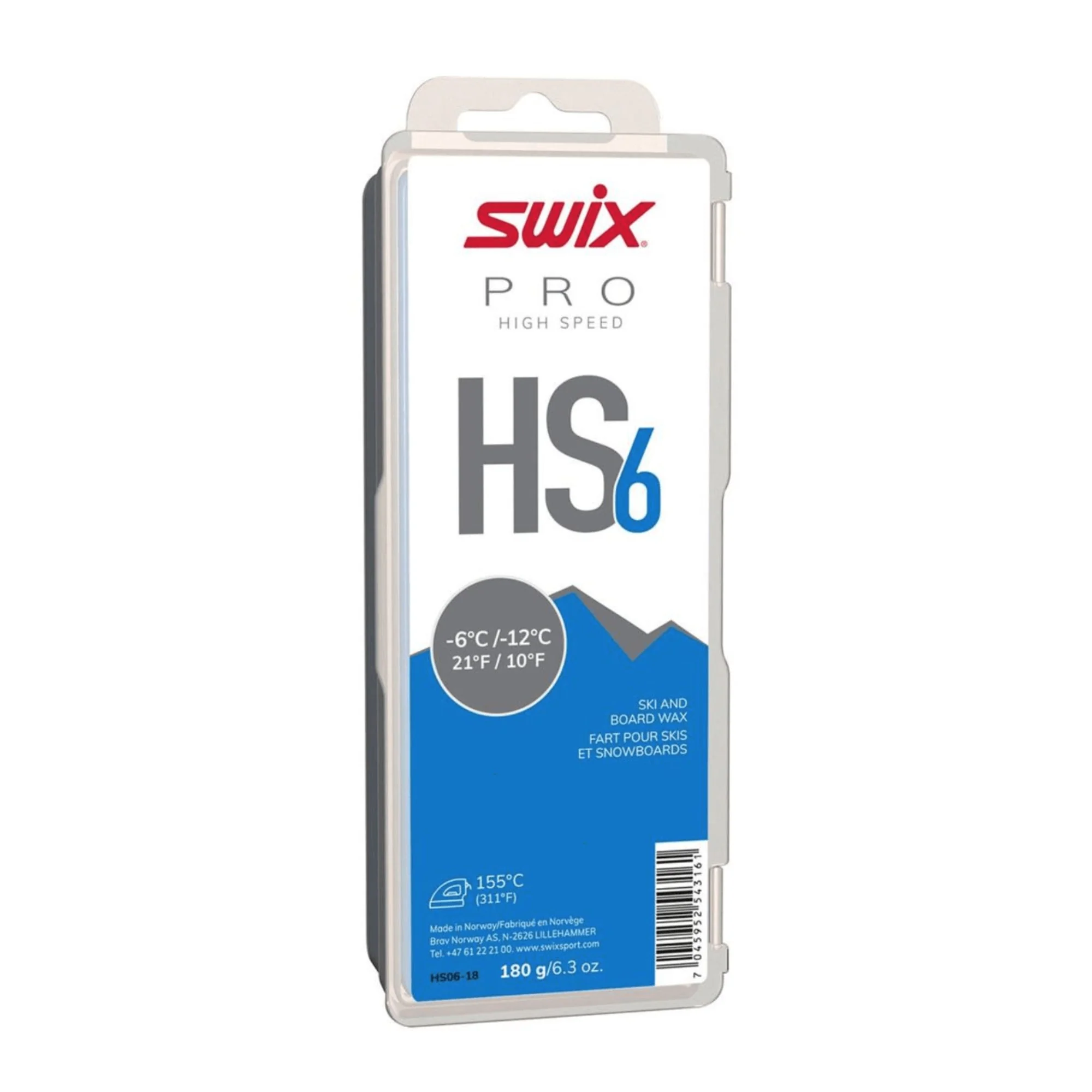 Swix HS6 -6c to -12c Wax - Image 2