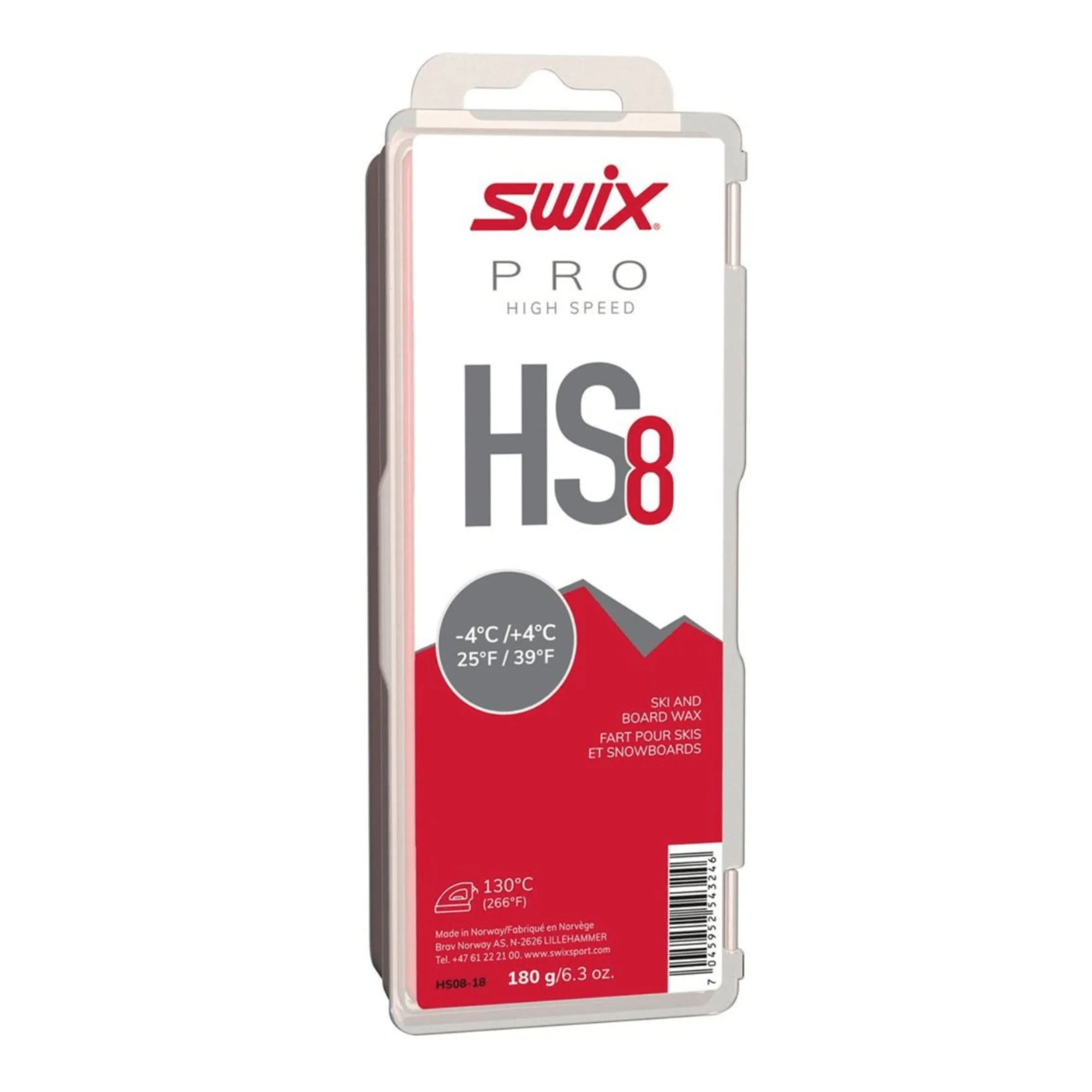 Swix HS8 -4c to +4c Wax - Image 2