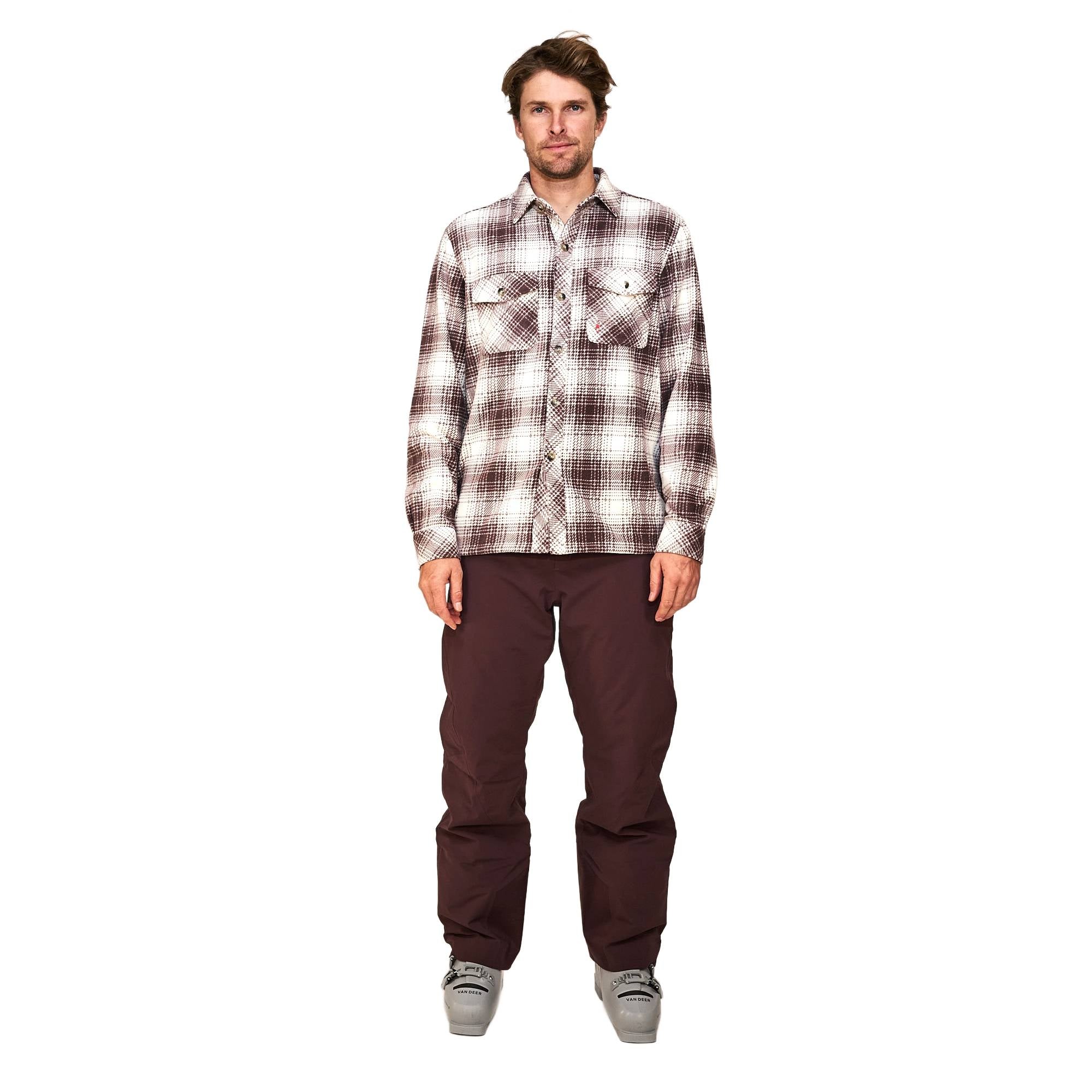 The Mountain Studio Mens Micro Fleece Shirt 2027 - Image 3
