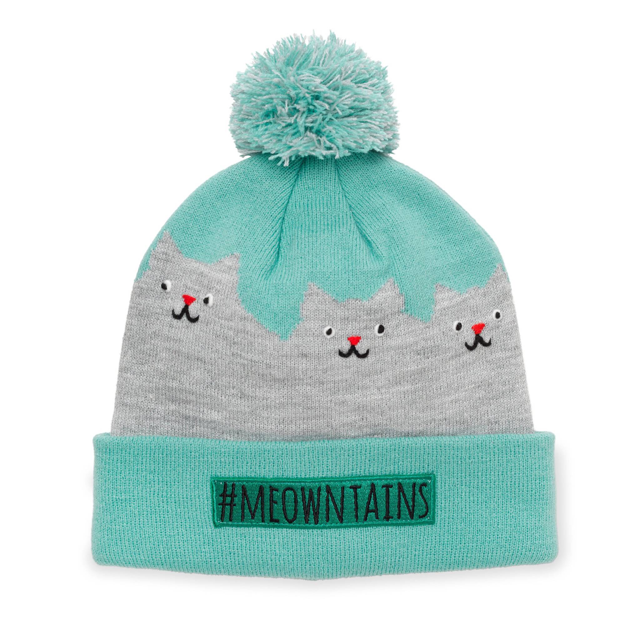 Turtle Fur Kids #Meowntains Pom Beanie - Image 2