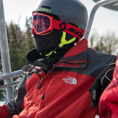 Turtle Fur Polartec Windbloc Fleece Face Shield Adult Maskot - Image 4