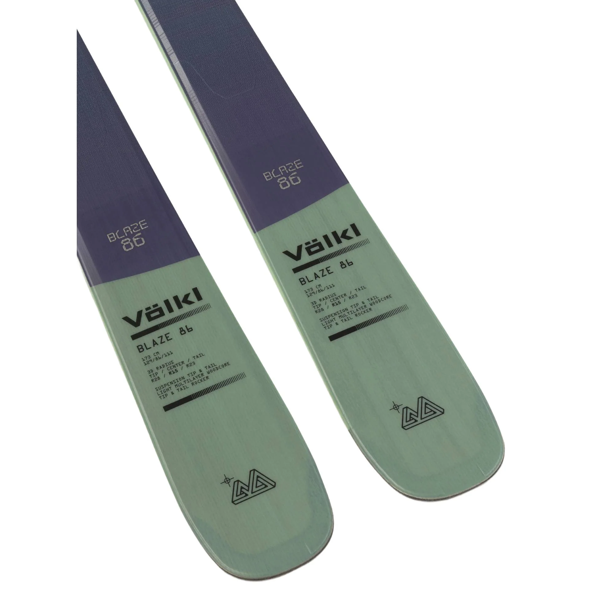 Volkl Blaze 86 Ski + Marker 10.0 TP GW Binding 2026 - Image 6